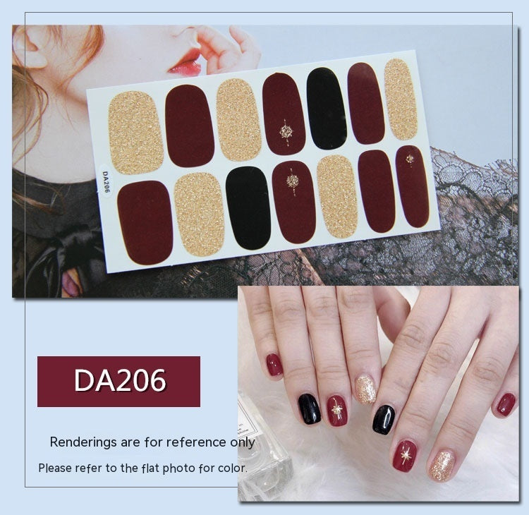 Women's Fashion Simple Nail Sticker