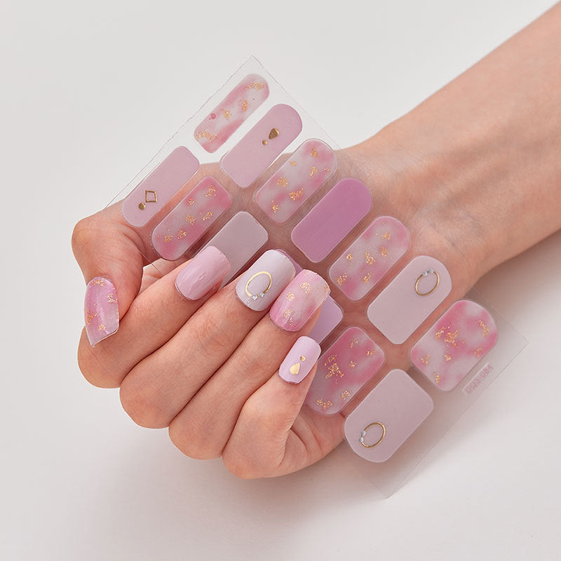 3d Laser Bronzing Craft Nail Applique Nail Sticker