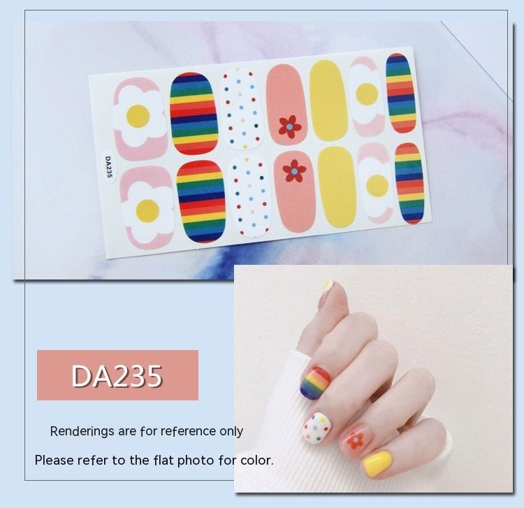 Women's Fashion Simple Nail Sticker