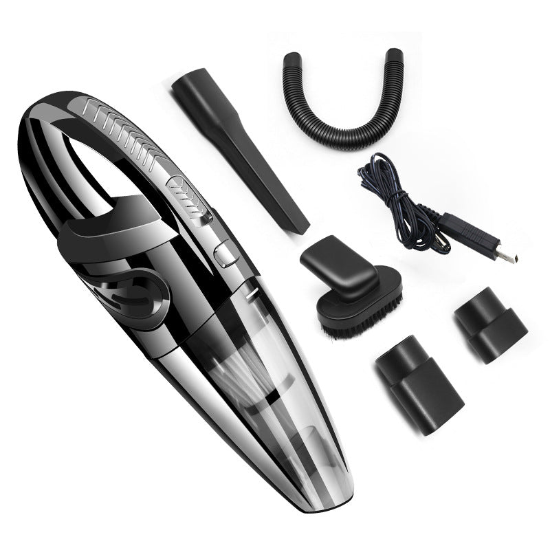 Wireless car household vacuum cleaner household small wet and dry dual-purpose high-power handheld vacuum cleaner portable vacuum cleaner