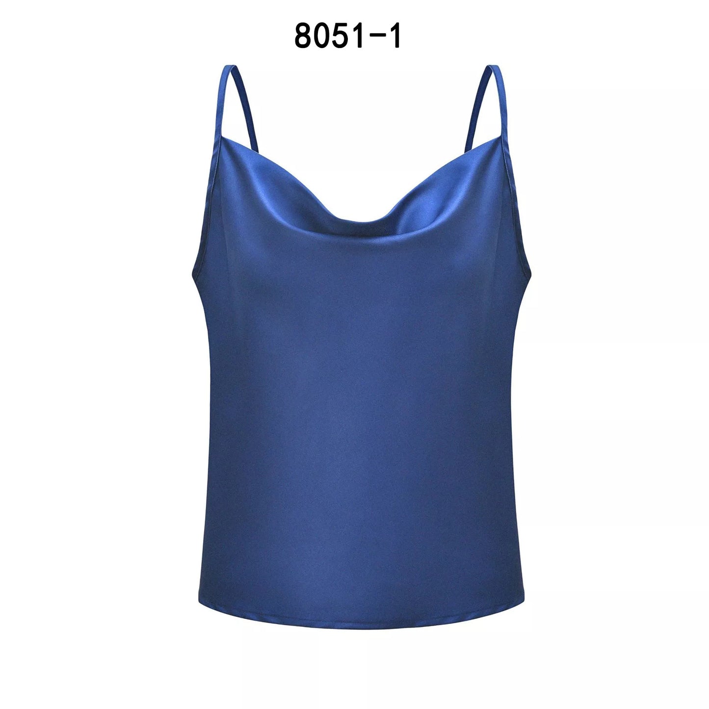 2022 Cross-border European and American foreign trade solid color camisole vest women's outer wear camisole women's tops Amazon women's clothing