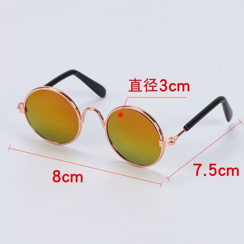 2021 factory direct selling dog cat pet glasses creative trendy toy sunglasses