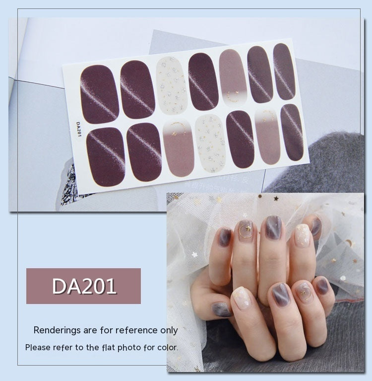 Women's Fashion Simple Nail Sticker