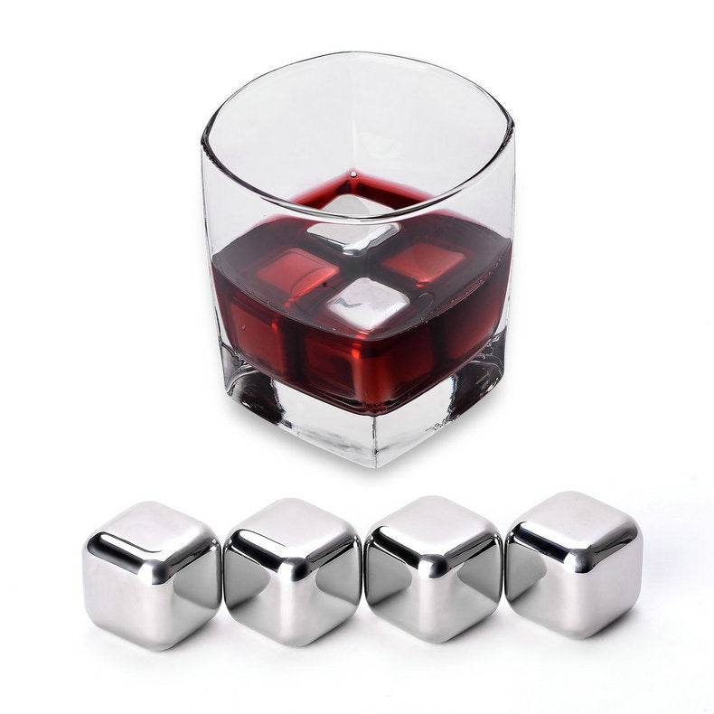 Whisky ice wine stone 304 stainless steel ice cube quick-frozen ice wine maker