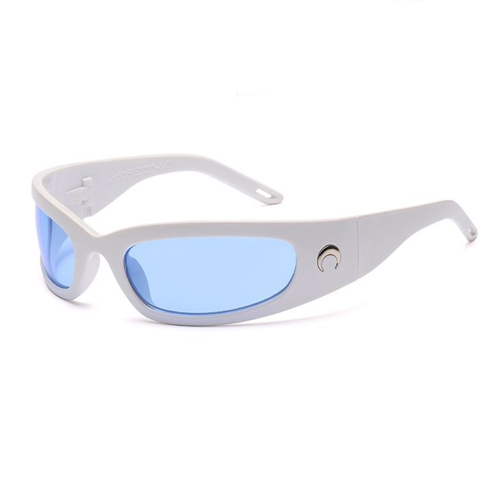 2022 new cross-lens European and American fashion sunglasses outdoor men and women cycling sports sunglasses moon trend glasses