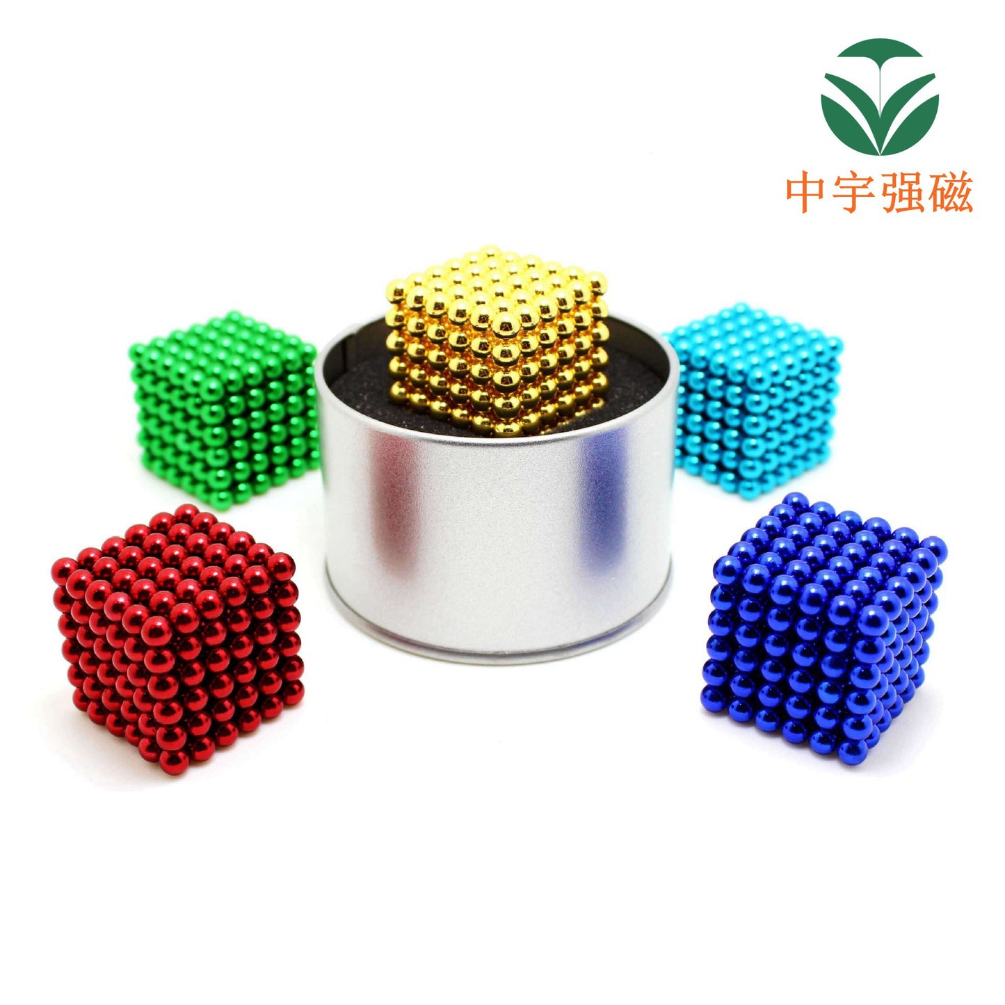 5mm216pcs Color Magnetic Ball Bucky Ball Magnetic Ball Magnetic Rubik's Cube Jigsaw Toy Factory Outlet Color