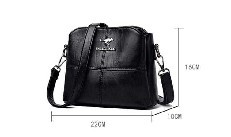 Women's bag 2022 new mother bag Korean version all-match shoulder Messenger bag simple all-match splicing middle-aged women's bag wholesale