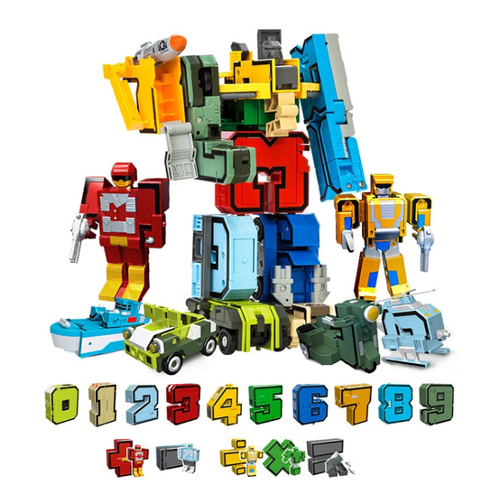 Alphanumeric Deformation Children's Toys Wholesale King Kong Autobot Fit Assembled Toy Robot Boy Puzzle