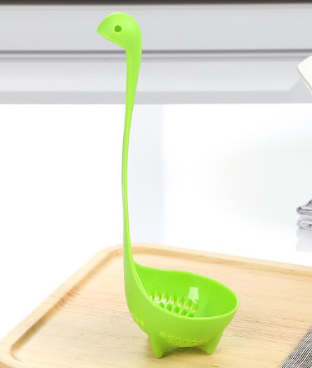 Yunfeng Loch Ness monster soup spoon noodle spoon Mama colander Baby tea maker tea filter creative kitchen