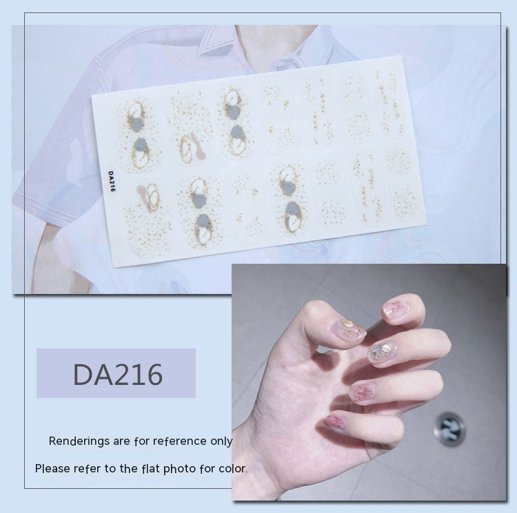 Women's Fashion Simple Nail Sticker