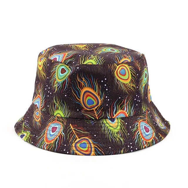 2023 spring and summer new sun protection sun hat vacation leisure all-match travel beach basin hat flamingo fisherman hat women