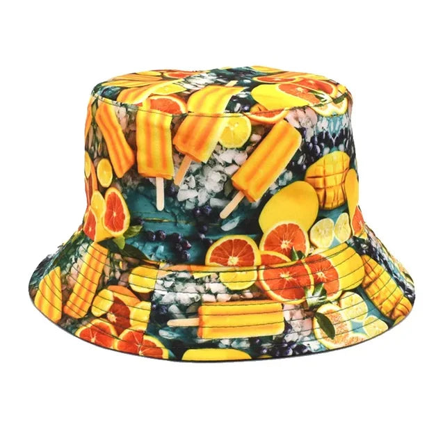 2023 spring and summer new sun protection sun hat vacation leisure all-match travel beach basin hat flamingo fisherman hat women