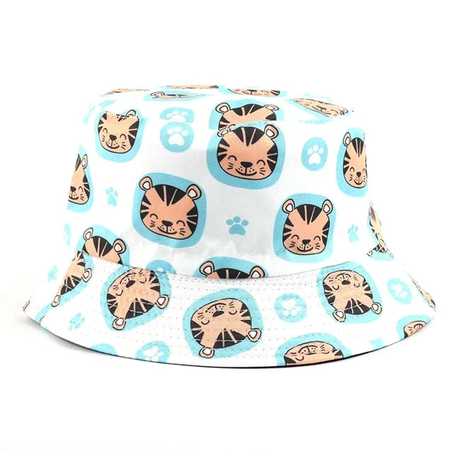 2023 spring and summer new sun protection sun hat vacation leisure all-match travel beach basin hat flamingo fisherman hat women