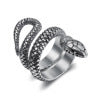 2020 New Product Titanium Steel Men's Snake Ring Spot Supply