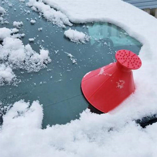 Windshield Snow Removal Cone Deicing Tool Snow Removal Tool Car Snow Scraper Ice Scraper