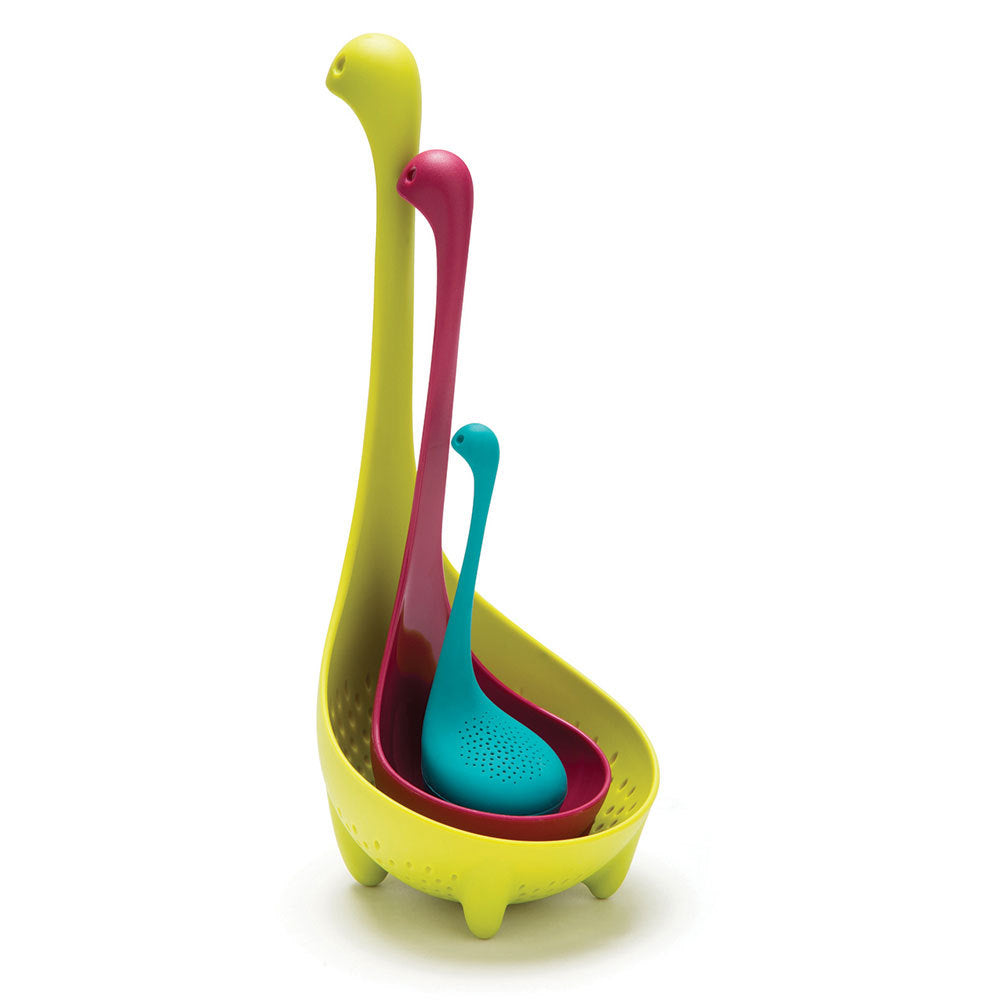 Yunfeng Loch Ness monster soup spoon noodle spoon Mama colander Baby tea maker tea filter creative kitchen