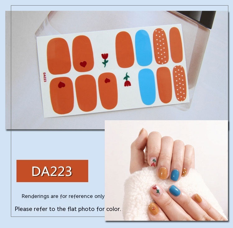 Women's Fashion Simple Nail Sticker