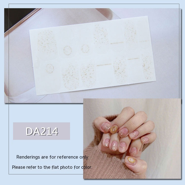 Women's Fashion Simple Nail Sticker