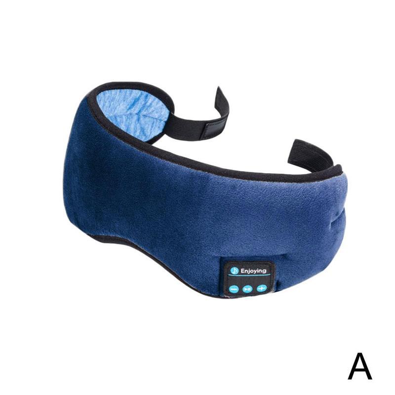 5.0 Bluetooth music eye mask, wireless smart blackout eye mask, answer calls, wireless sleep eye mask, cross-border explosion