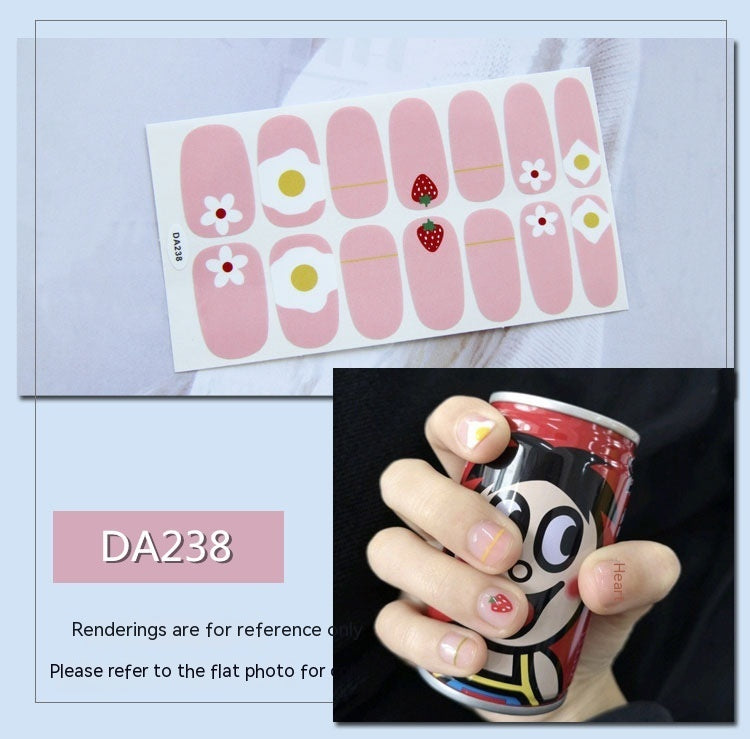 Women's Fashion Simple Nail Sticker