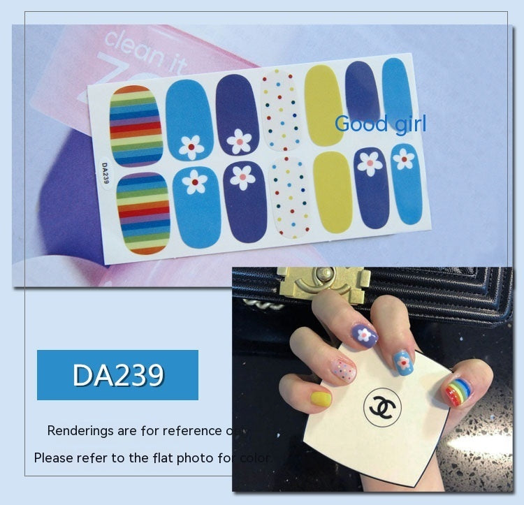 Women's Fashion Simple Nail Sticker