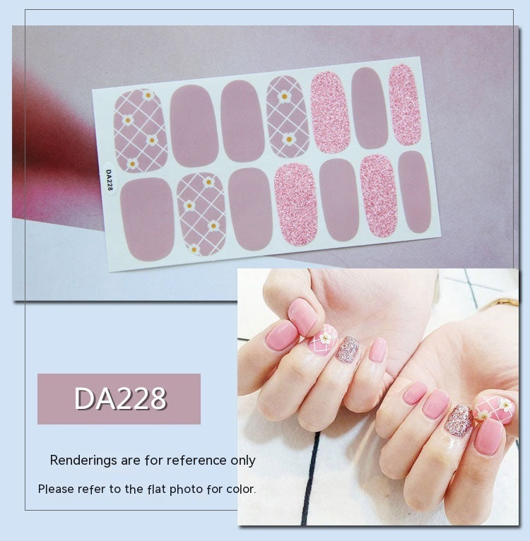 Women's Fashion Simple Nail Sticker