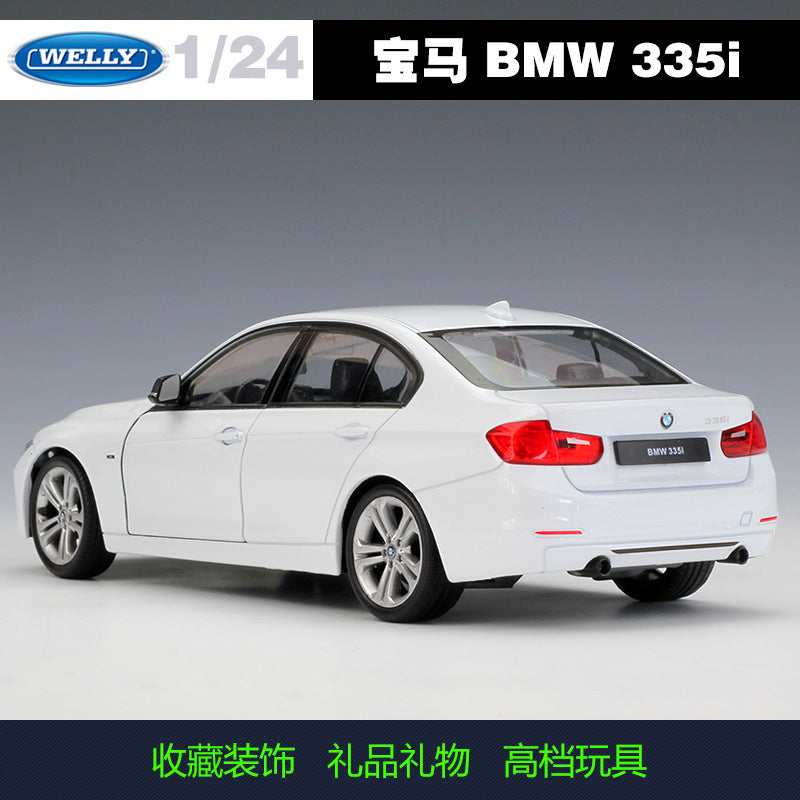 WELLY 1:24 BMW BMW three series sedan 335i alloy car model collection gift