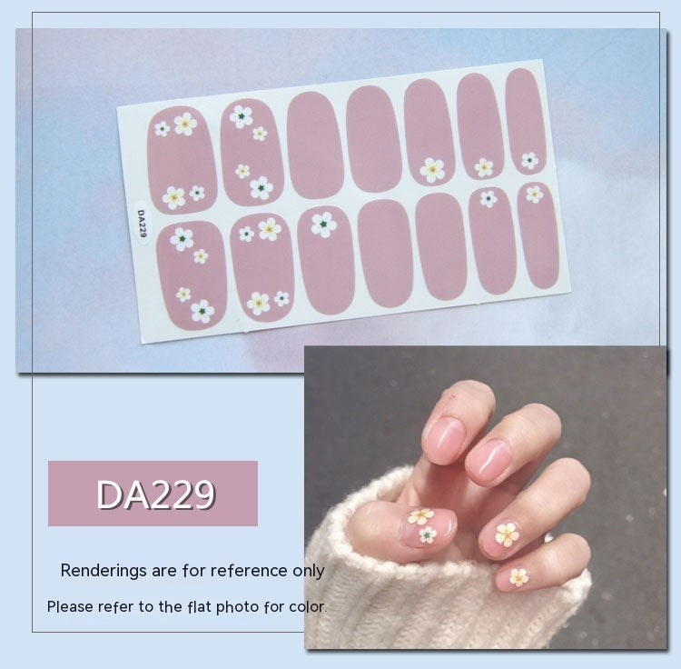 Women's Fashion Simple Nail Sticker