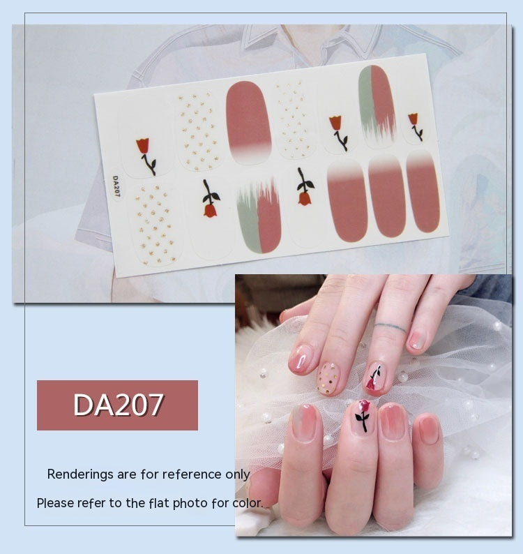 Women's Fashion Simple Nail Sticker