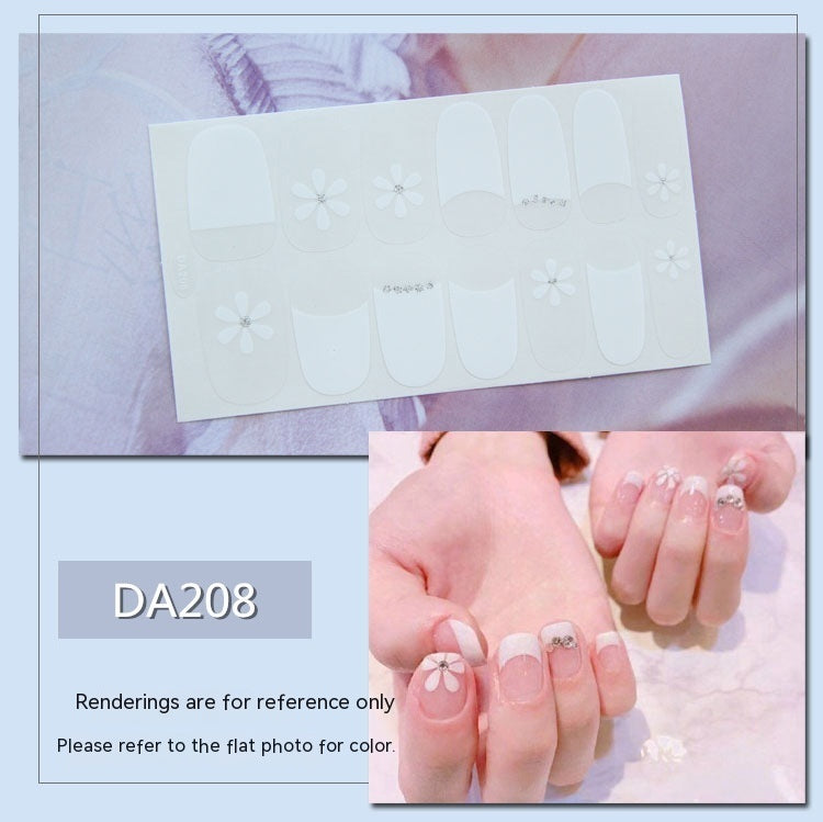 Women's Fashion Simple Nail Sticker