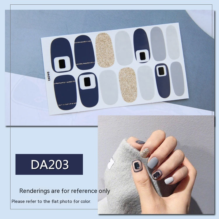 Women's Fashion Simple Nail Sticker