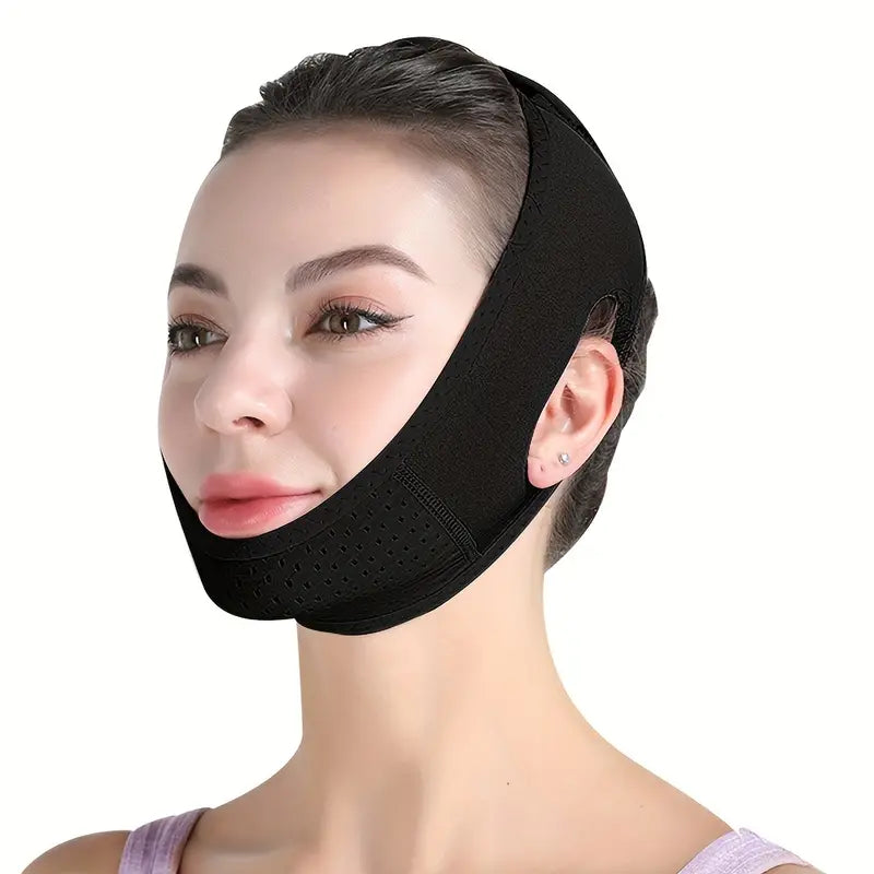 Zipper bag packaging  face-lifting bandage Facial physical lifting mask Remove double chin, masseter muscle and nasolabial folds