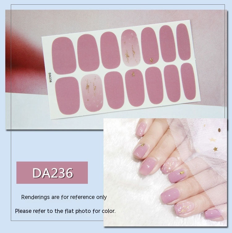 Women's Fashion Simple Nail Sticker