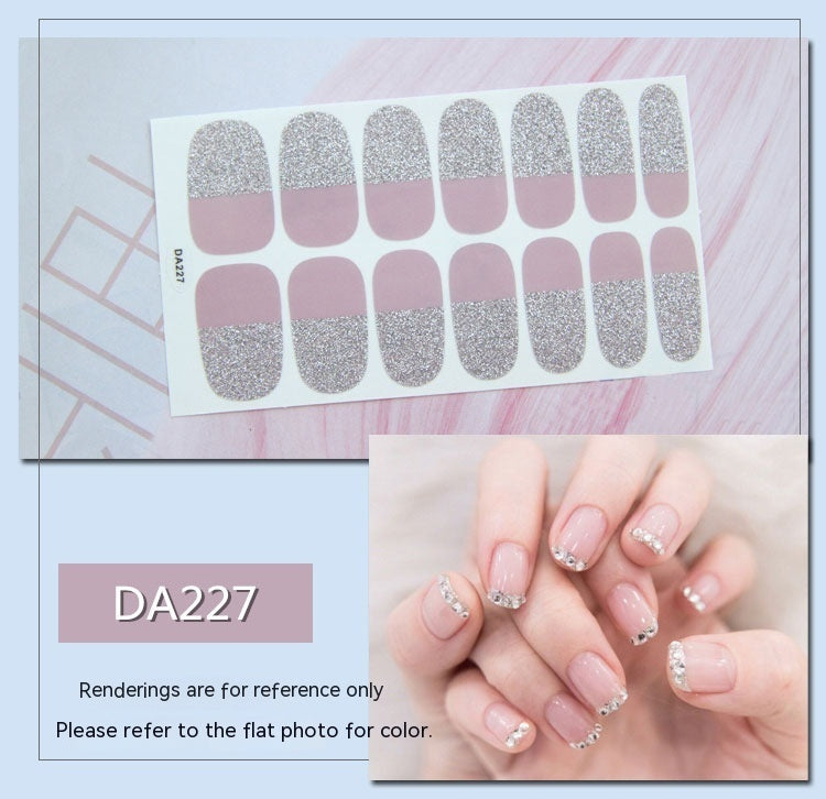 Women's Fashion Simple Nail Sticker