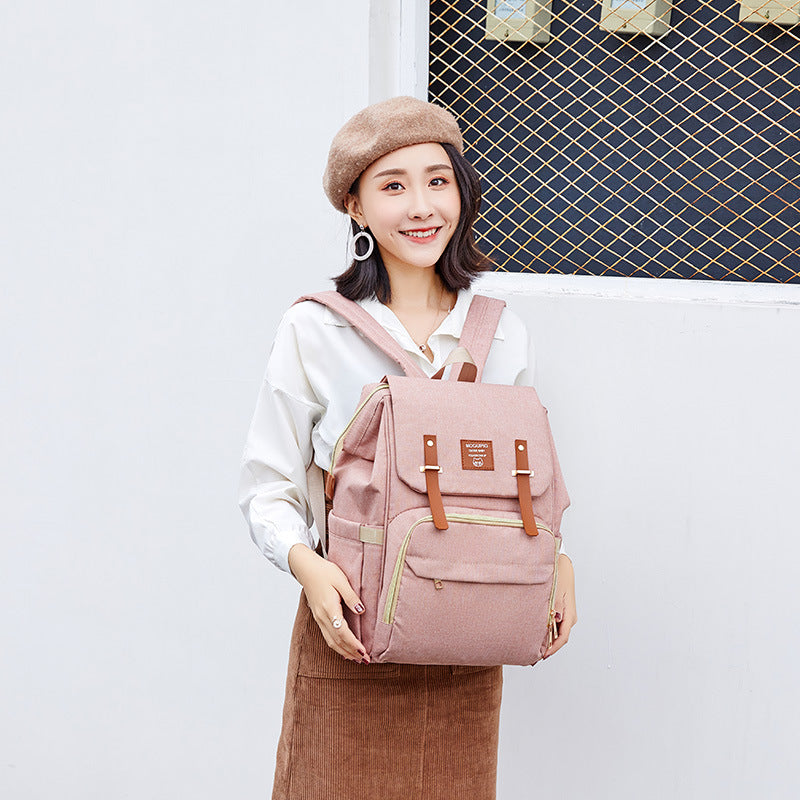 2018 New Mommy Bag Backpack Multifunctional Large Capacity Pregnant Women Casual Maternity Bag Factory Direct Sales