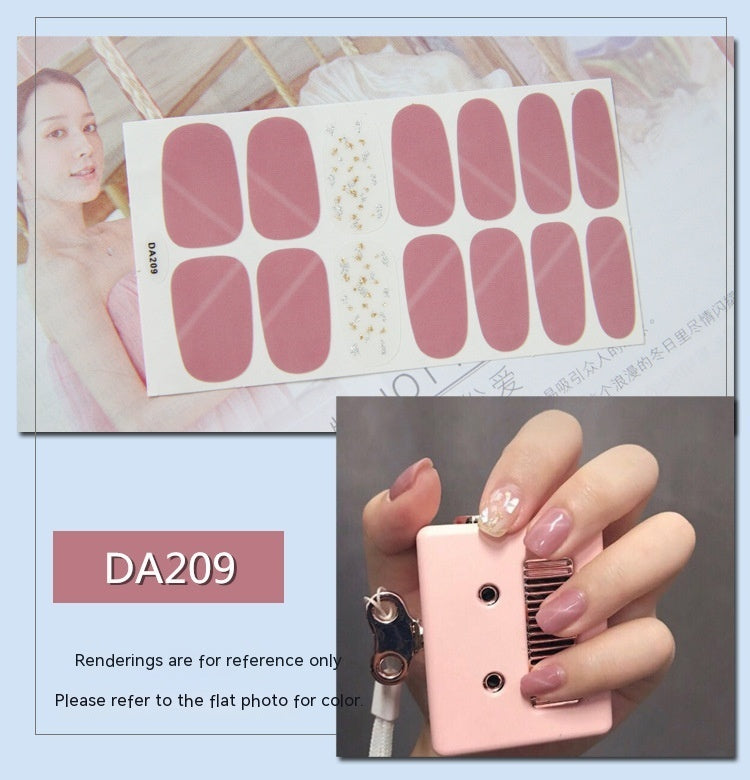 Women's Fashion Simple Nail Sticker