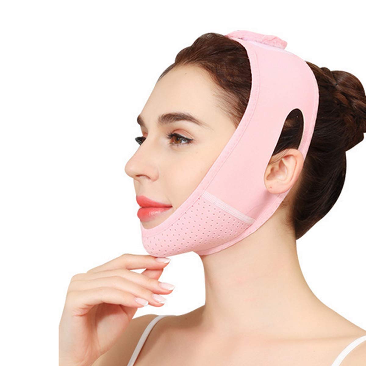 Zipper bag packaging  face-lifting bandage Facial physical lifting mask Remove double chin, masseter muscle and nasolabial folds