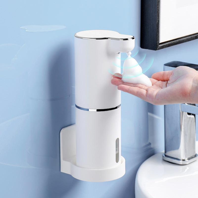 2022 Cross-border automatic foam hand sanitizer machine children's household intelligent adjustment charging mobile phone washing induction soap dispenser