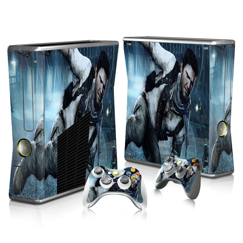 xbox360 slim game console full body stickers Call of Duty Black Ops OPS 2 3 4 Skin