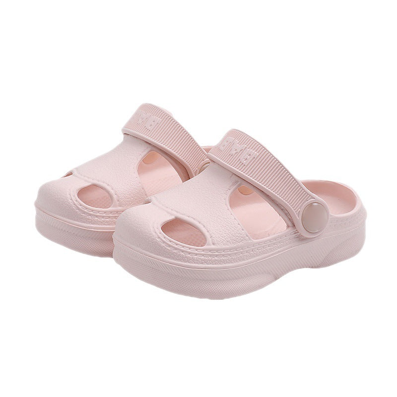 Aibeijia Children's Hole Shoes Summer Boys Baby Soft Bottom Beach Shoes Baby Girls Cartoon Children's Sandals and Slippers Wholesale