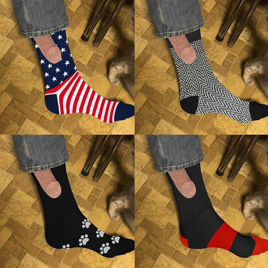 2022 new &quot;Show Off&quot; Socks spoof socks knitted socks mid-tube socks