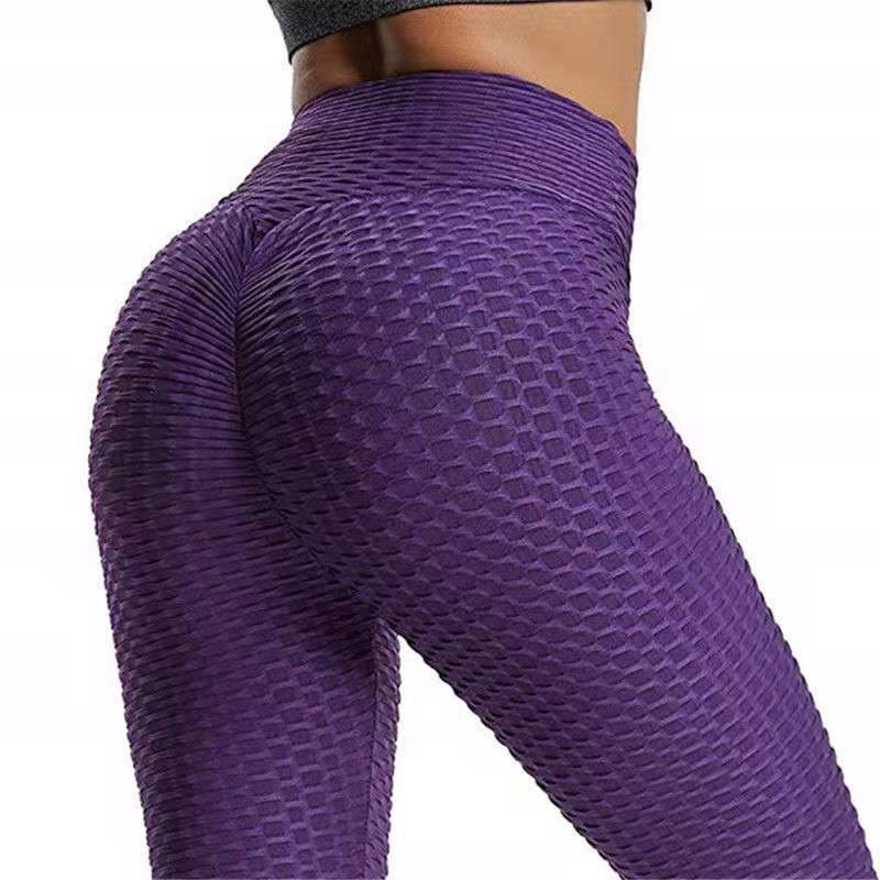 2020 Amazon Bubble Pants Perspiration High Elasticity Slim Fit Hip Lifting Leggings Female Yoga Pants Female Yoga Bra