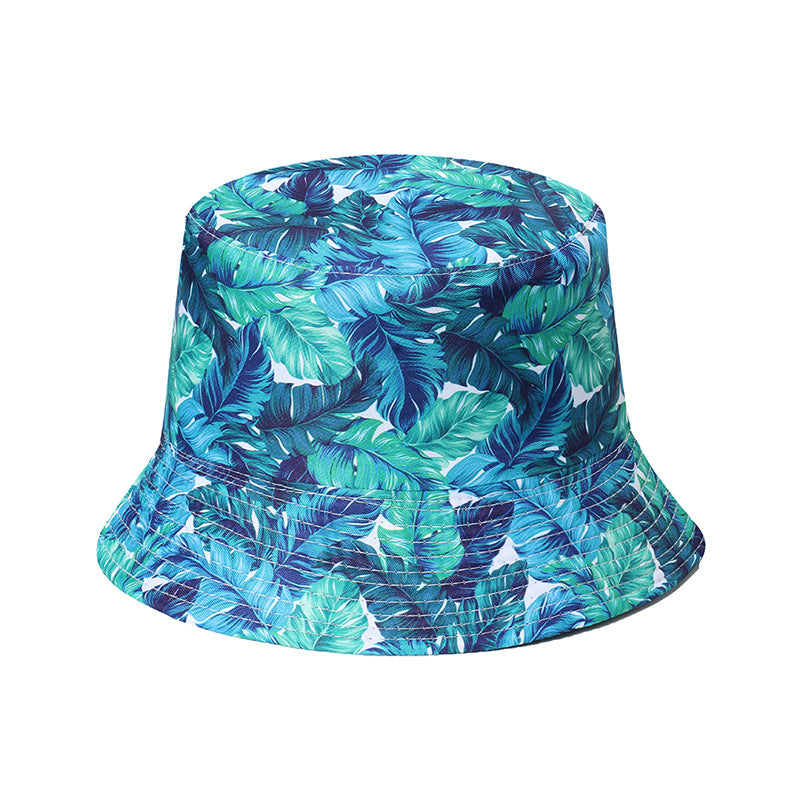 2023 spring and summer new sun protection sun hat vacation leisure all-match travel beach basin hat flamingo fisherman hat women