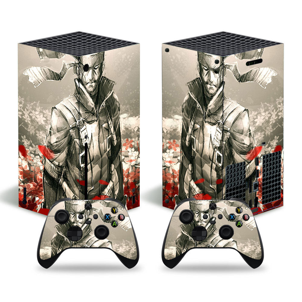 XBOX SERIES X game console full body sticker PVC material no bubble air guide slot cartoon animation