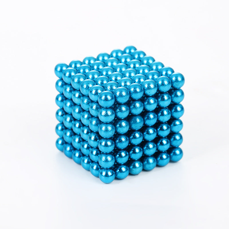 5mm216pcs Color Magnetic Ball Bucky Ball Magnetic Ball Magnetic Rubik's Cube Jigsaw Toy Factory Outlet Color