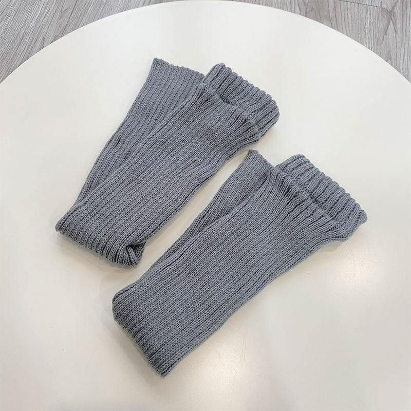 50cm Japanese style high-top knitted leg socks college style versatile jk uniform lolita solid color socks calf socks