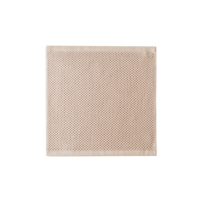 Absorbent cotton towel can be hung square towel home kitchen living room towel tea table tabletop cleaning honeycomb rag