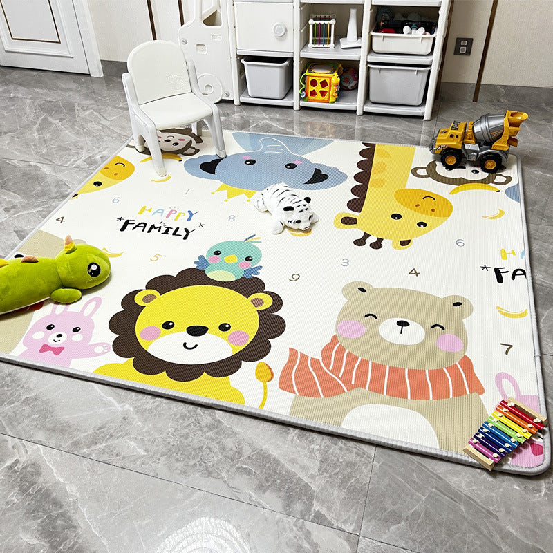 xpe baby crawling mat thickened odorless children's home living room anti-fall baby early education game folding crawling mat