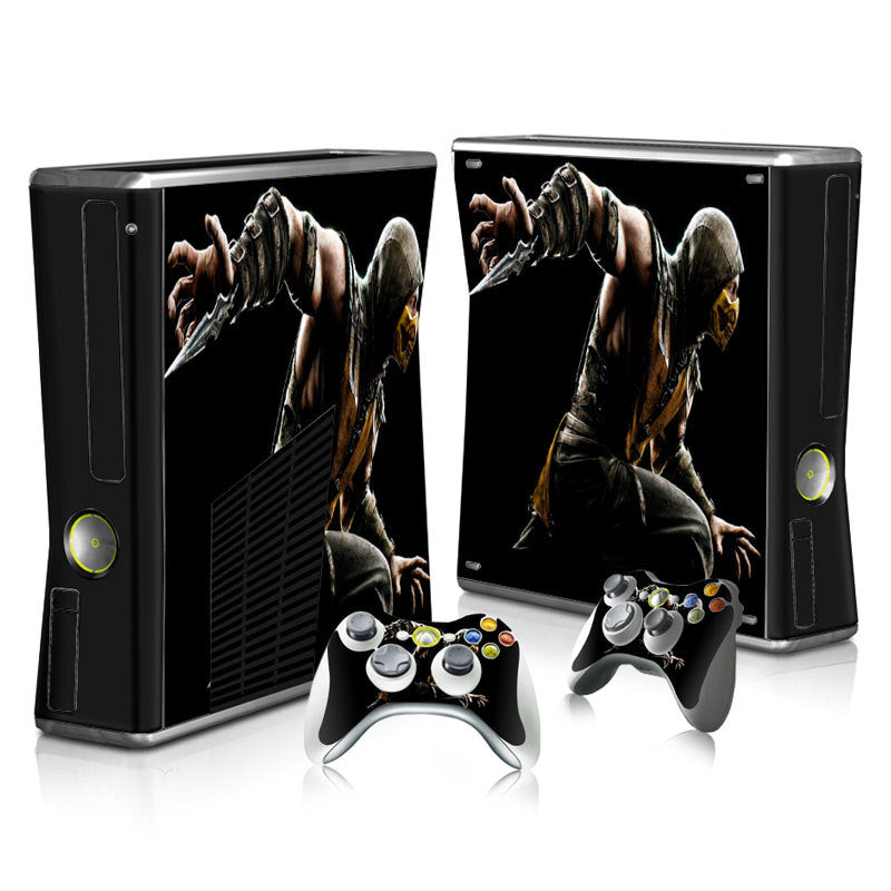 xbox360 slim game console full body stickers Call of Duty Black Ops OPS 2 3 4 Skin