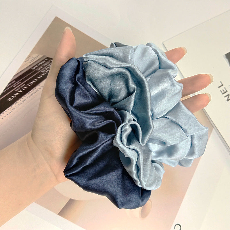 Women Mulberry Silk Scrunchies Rubber Bands Hair Ties